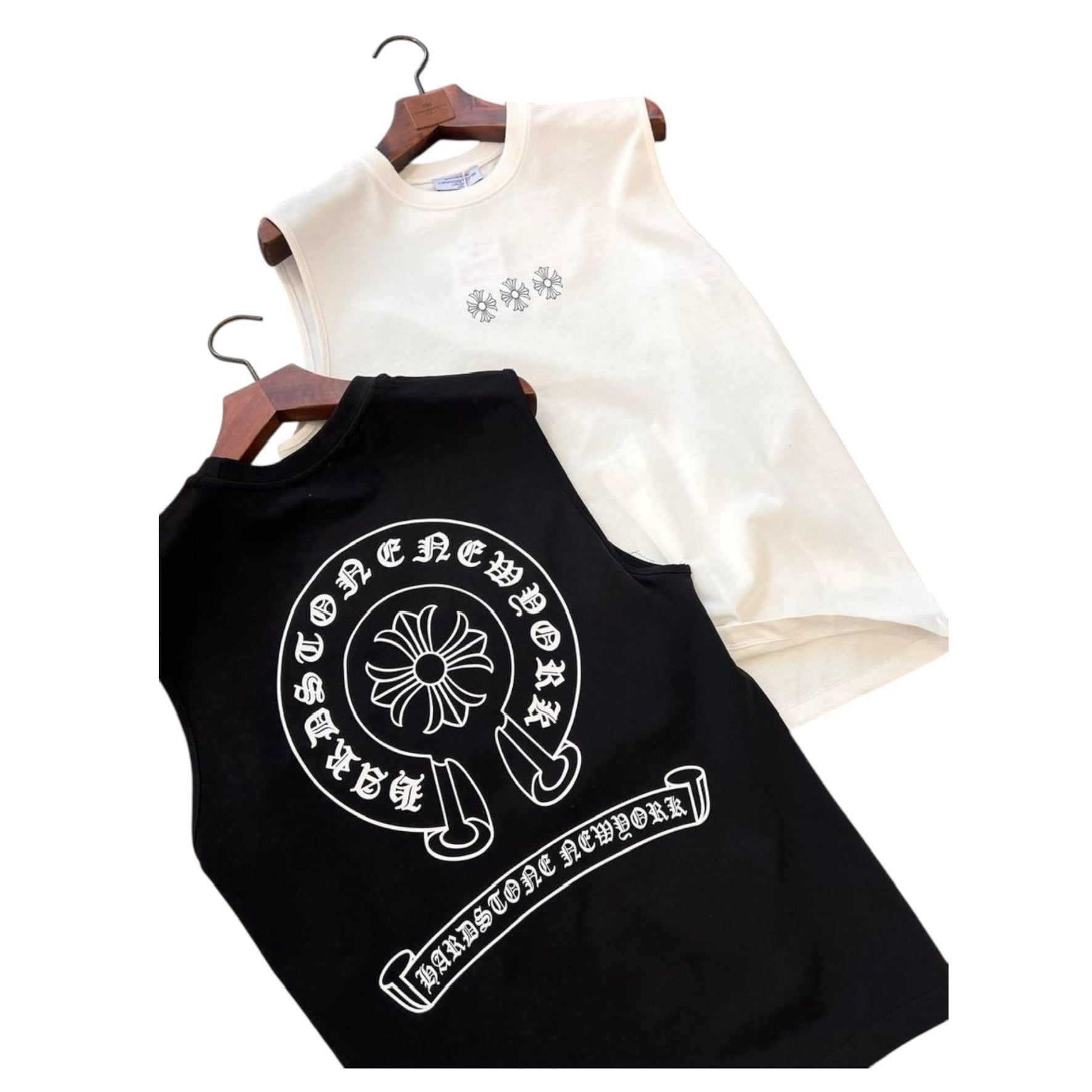 RICH GANG: Crosses Sleeveless Tee HD97